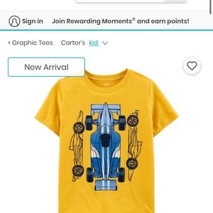 Carter’s boys size 10 shirt